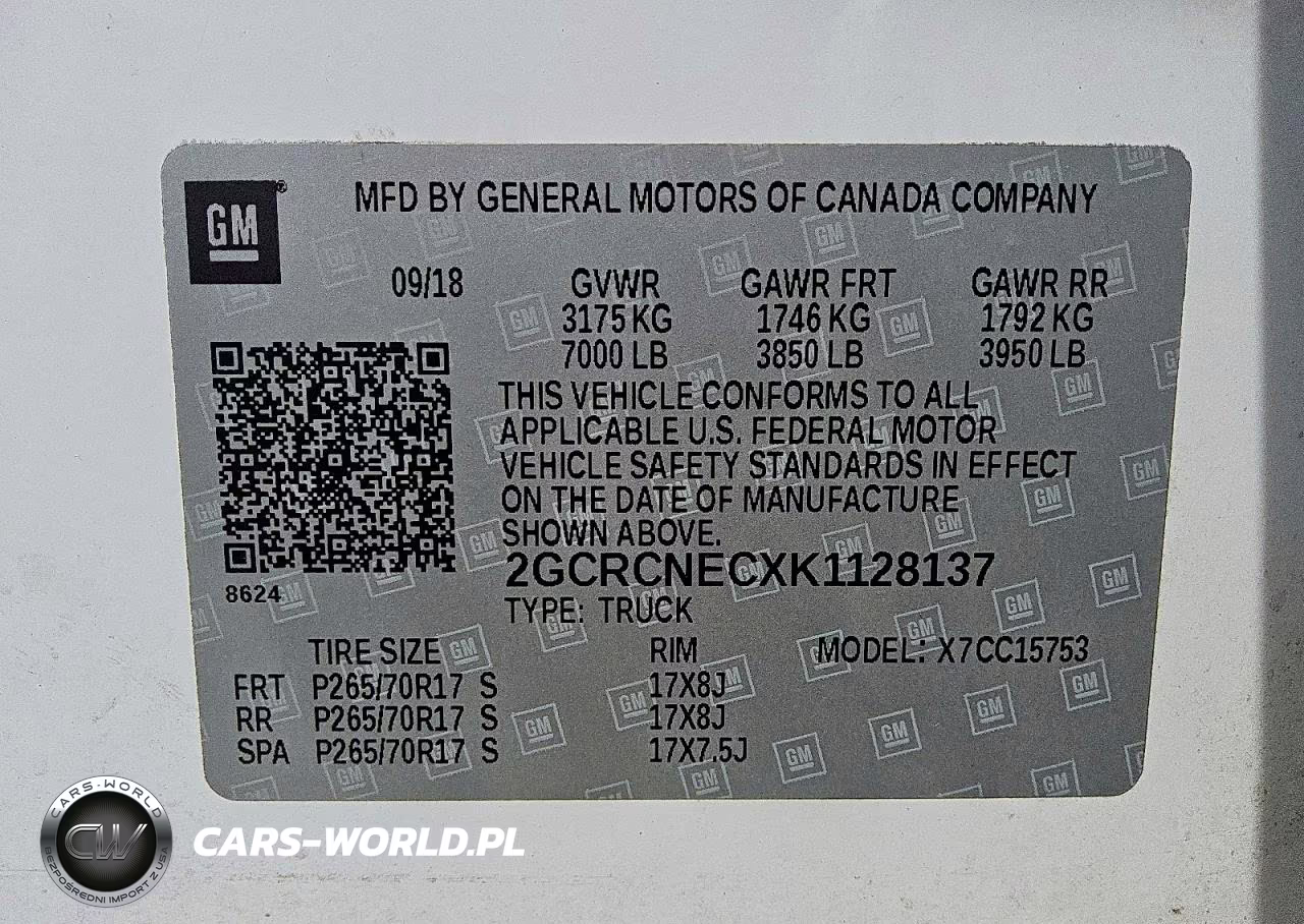 2019 Chevrolet Silverado Ld C1500 VIN:2GCRCNECXK1128137 - 12