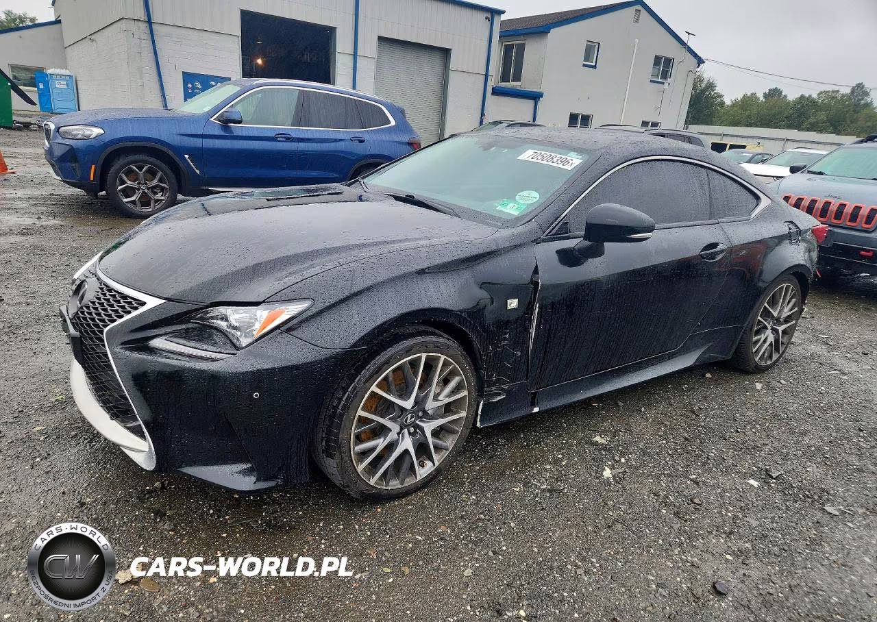2016 Lexus Rc 200T VIN:JTHHA5BC2G5002249 - 1