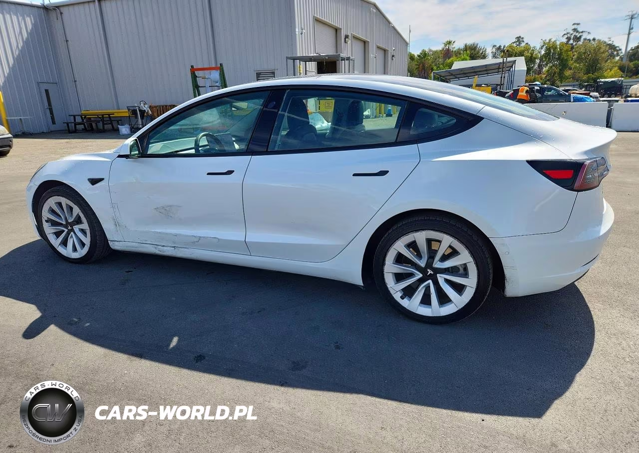 2022 Tesla Model 3 VIN:5YJ3E1EA9NF190525 - 2