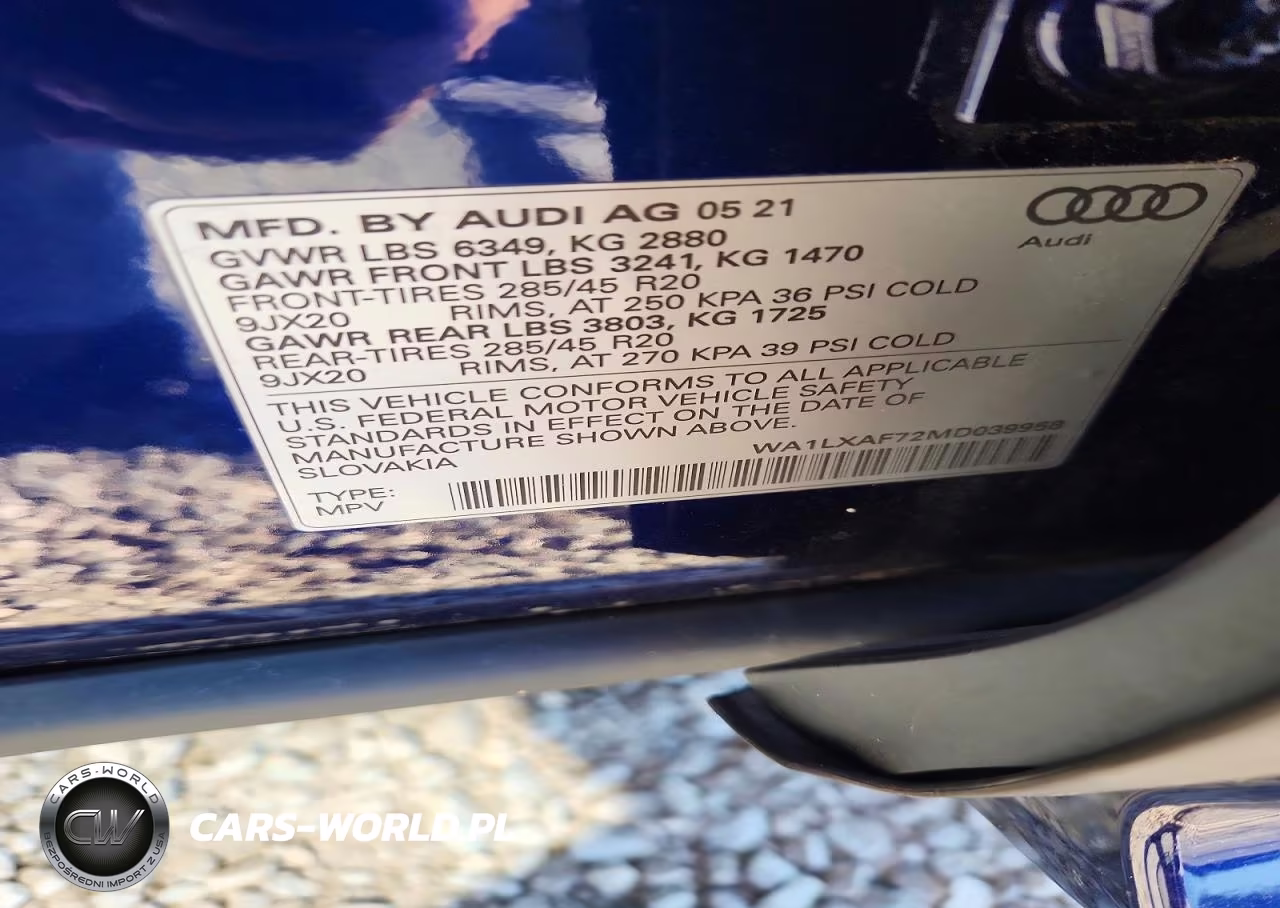 2021 Audi Q7 Premium Plus VIN:WA1LXAF72MD039958 - 13