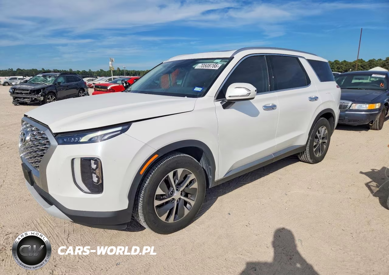 2021 Hyundai Palisade Sel VIN:KM8R2DHE3MU321906 - 1