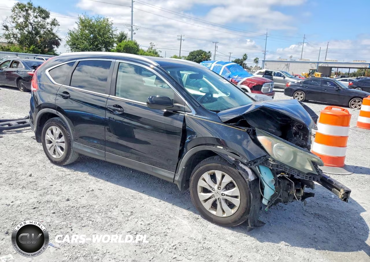 2013 Honda Cr-V Exl VIN:2HKRM4H72DH617381 - 4