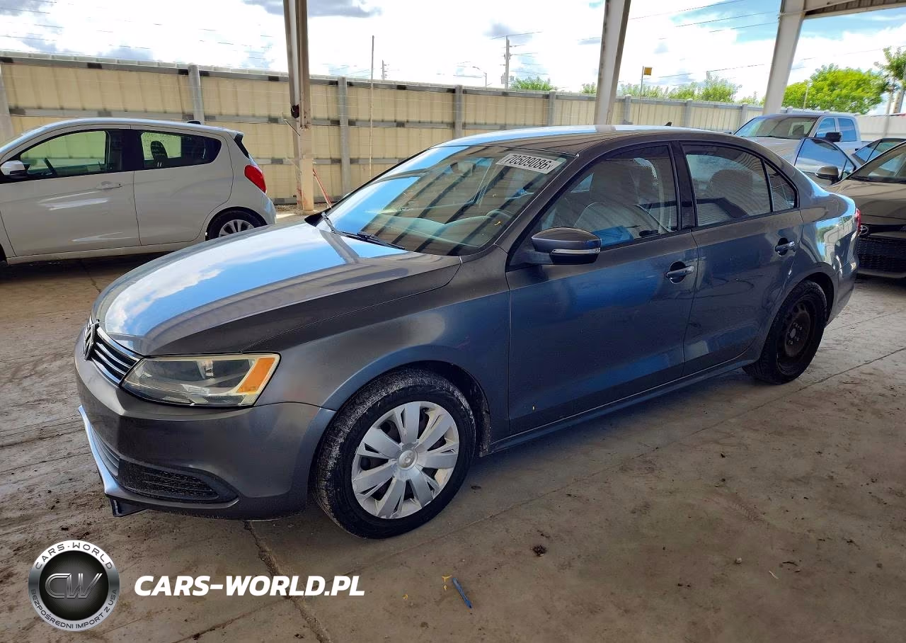 2014 Volkswagen Jetta Se VIN:3VWD07AJ7EM232727 - 1
