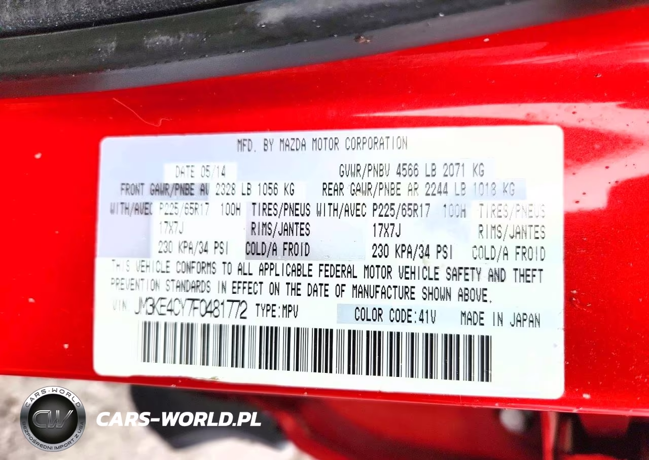 2015 Mazda Cx-5 Touring VIN:JM3KE4CY7F0481772 - 13