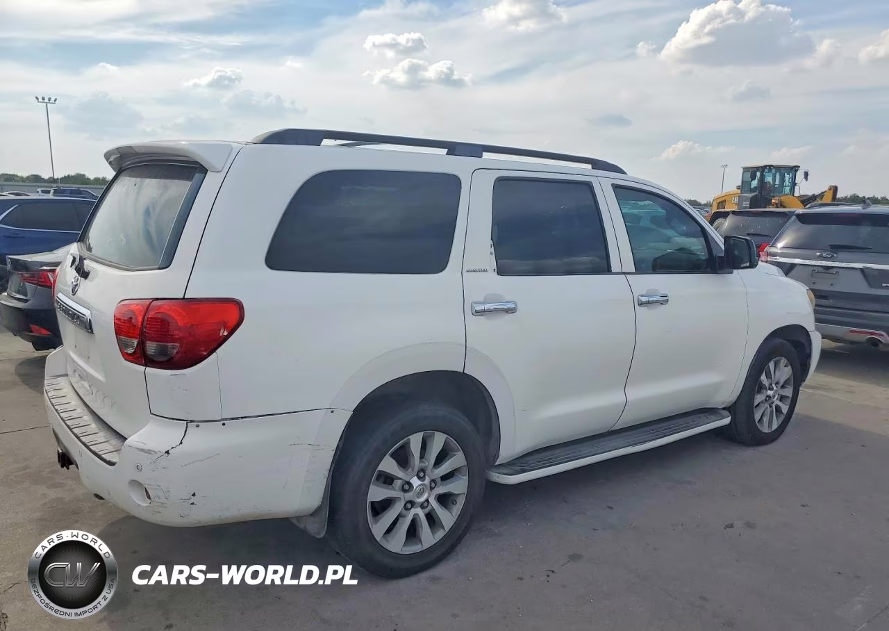2008 Toyota Sequoia Limited VIN:5TDZY68A98S012818 - 3