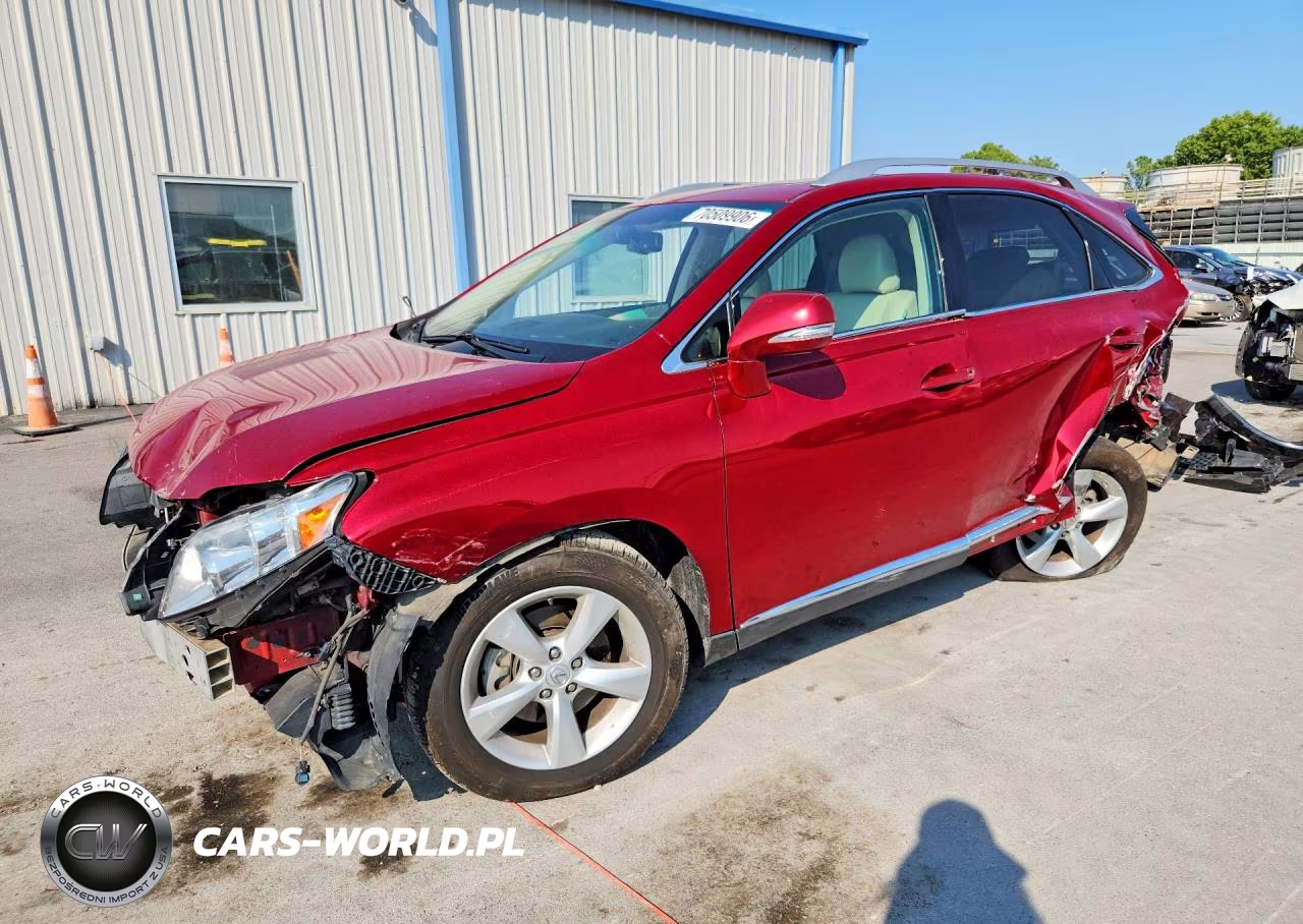 2010 Lexus Rx 350 VIN:2T2BK1BA4AC004831 - 1