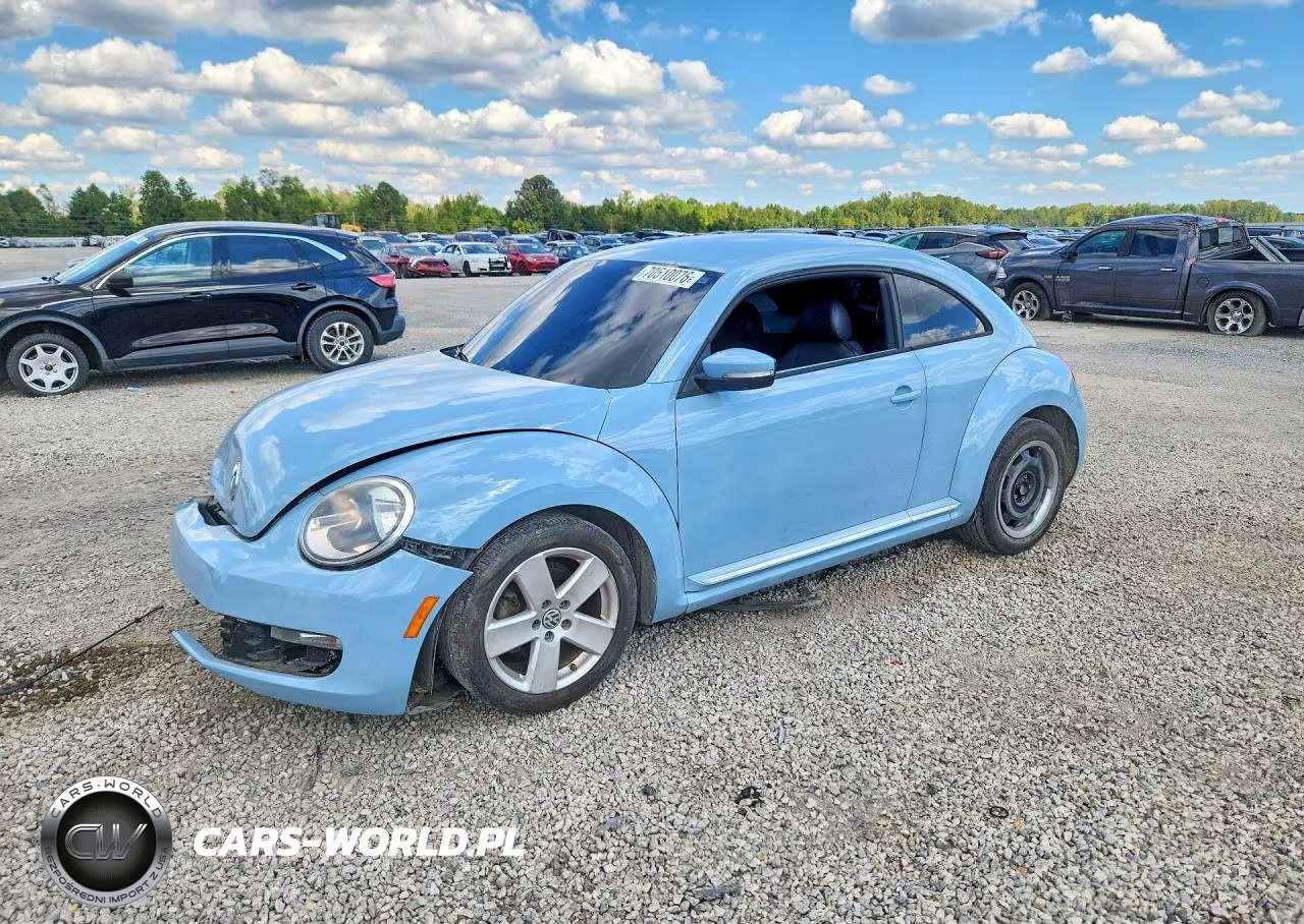 2012 Volkswagen Beetle VIN:3VWJP7AT3CM601094 - 1