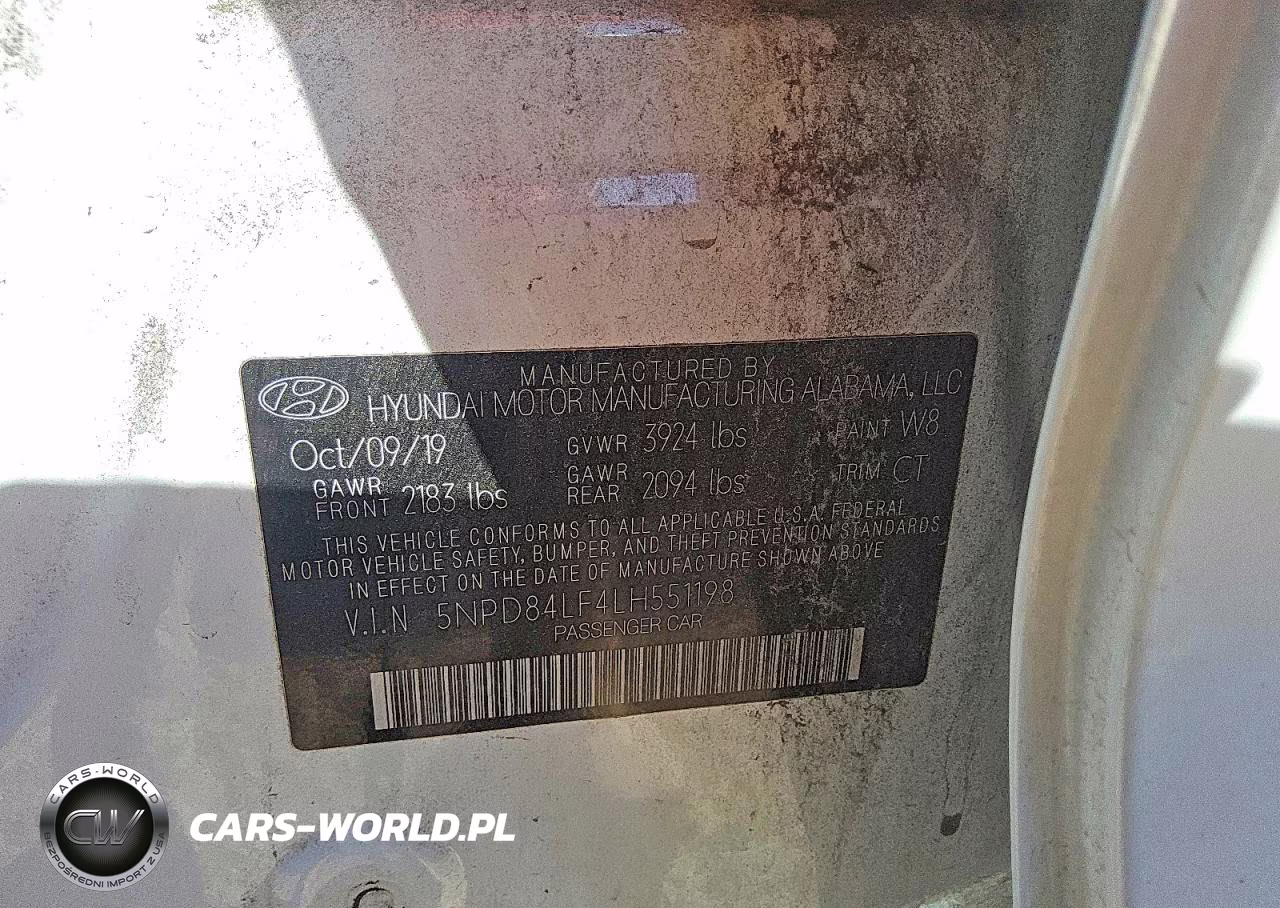 2020 Hyundai Elantra Value Edition VIN:5NPD84LF4LH551198 - 12