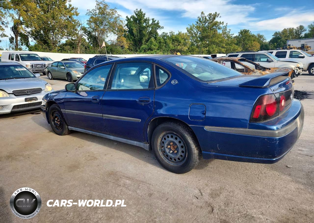 2005 Chevrolet Impala VIN:2G1WF52E959200900 - 2