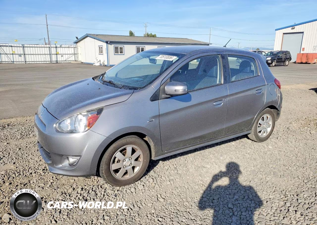 2015 Mitsubishi Mirage Es VIN:ML32A4HJ1FH057881 - 1