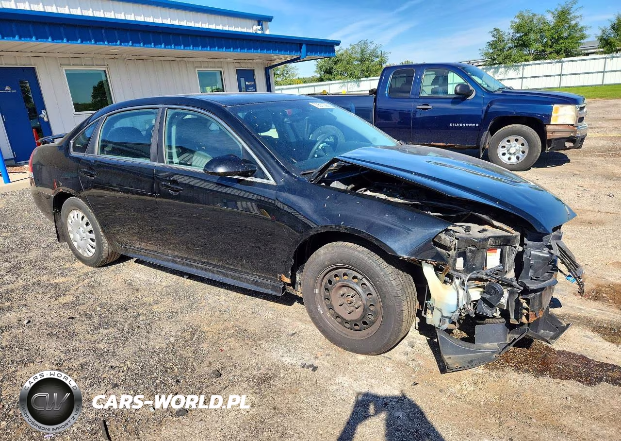 2011 Chevrolet Impala Police VIN:2G1WD5EMXB1243354 - 4