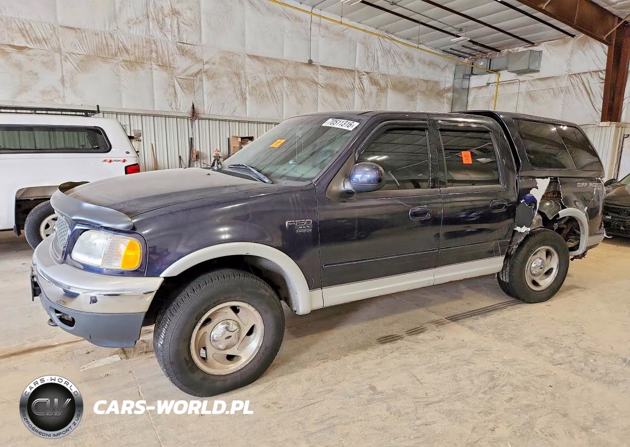 2001 Ford F150 Supercrew VIN:1FTRW08L91KB35424 - 1