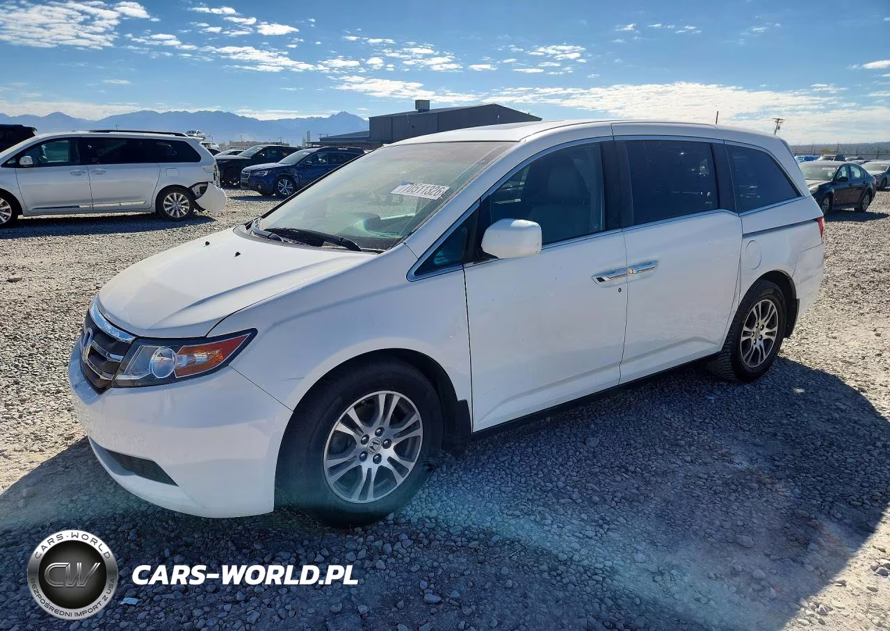 2011 Honda Odyssey Exl VIN:5FNRL5H62BB041481 - 1