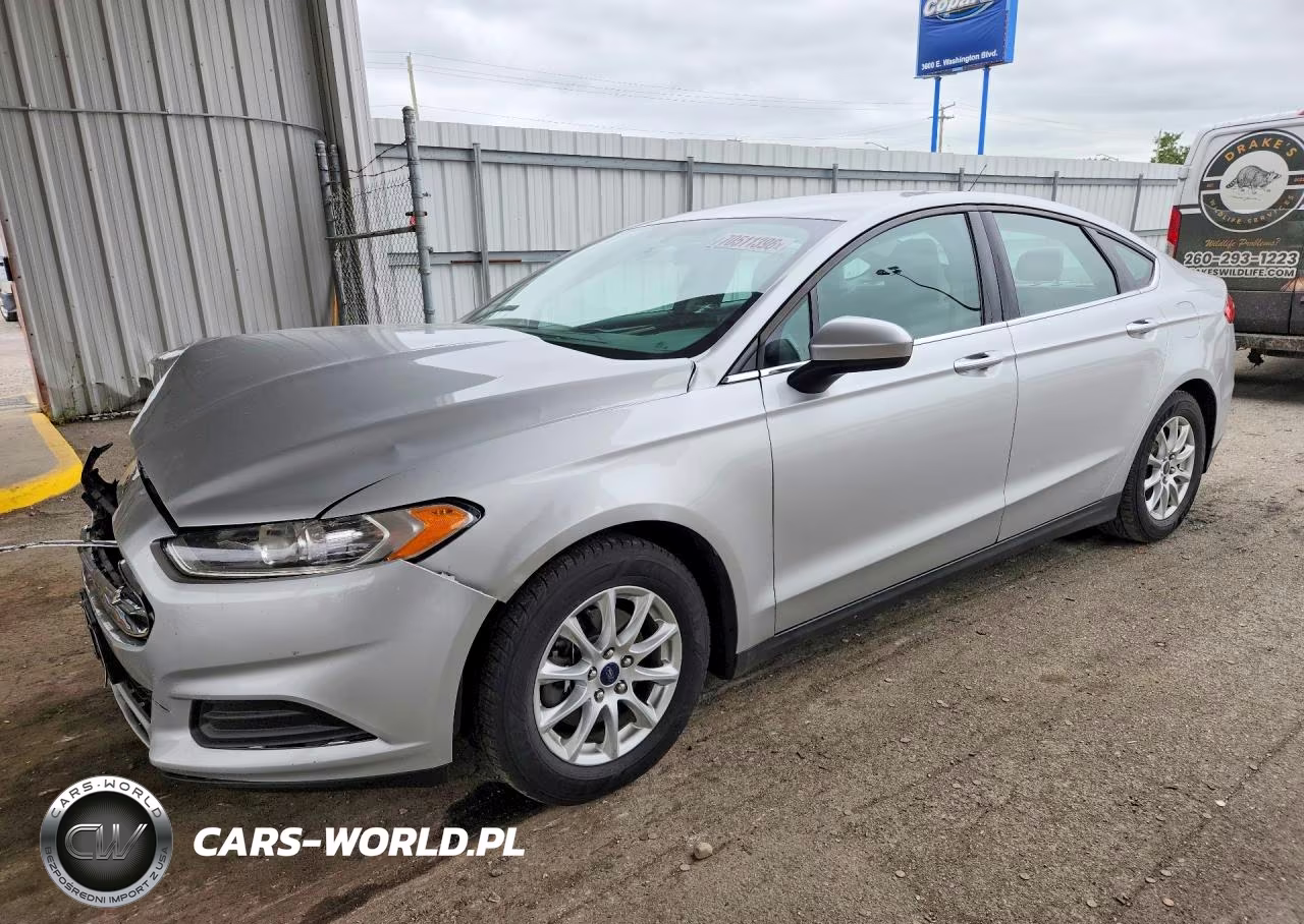 2016 Ford Fusion S VIN:1FA6P0G78G5126764 - 1
