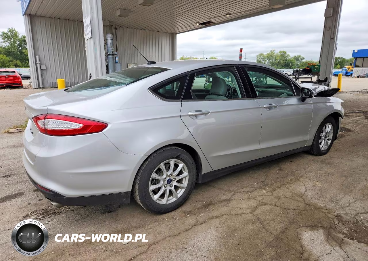 2016 Ford Fusion S VIN:1FA6P0G78G5126764 - 3
