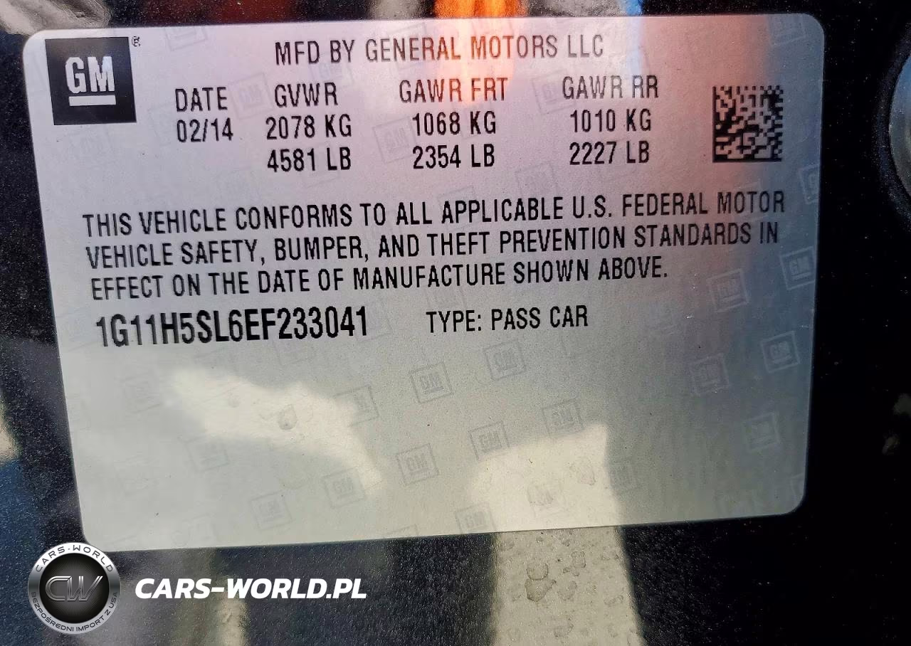 2014 Chevrolet Malibu Ltz VIN:1G11H5SL6EF233041 - 12