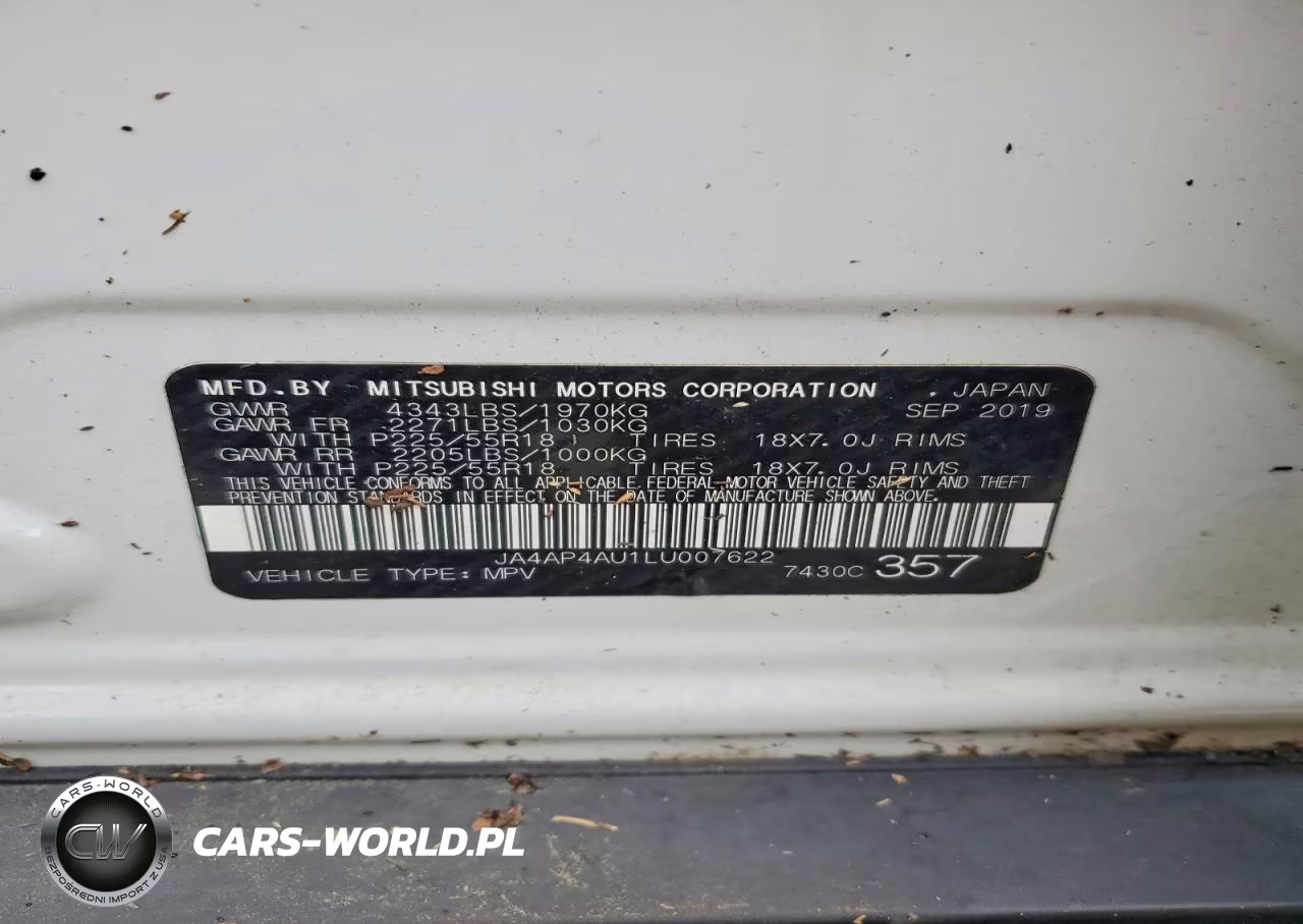 2020 Mitsubishi Outlander Sport Se VIN:JA4AP4AU1LU007622 - 12