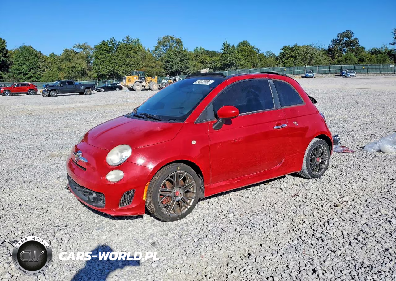 2015 Fiat 500 Abarth VIN:3C3CFFJH4FT570862 - 1