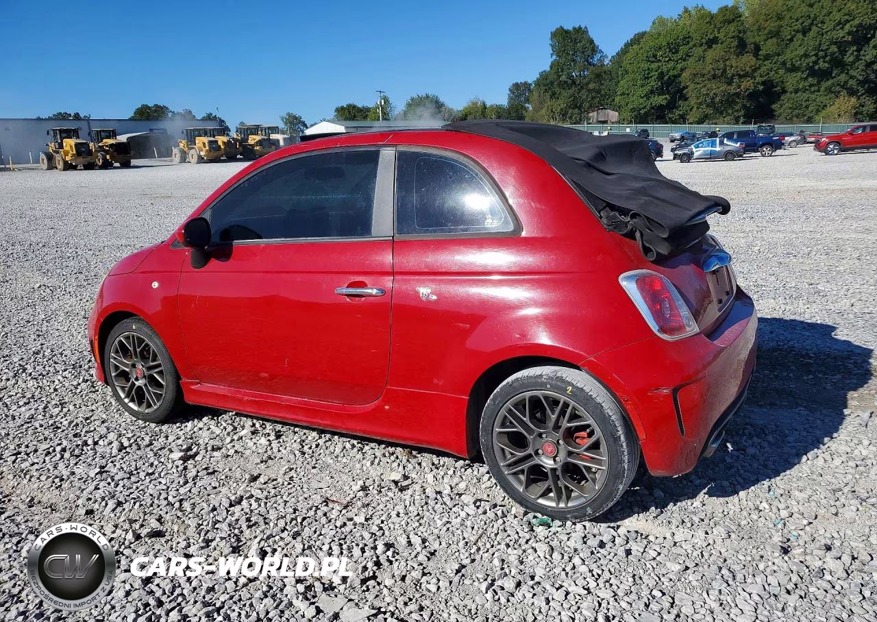 2015 Fiat 500 Abarth VIN:3C3CFFJH4FT570862 - 2
