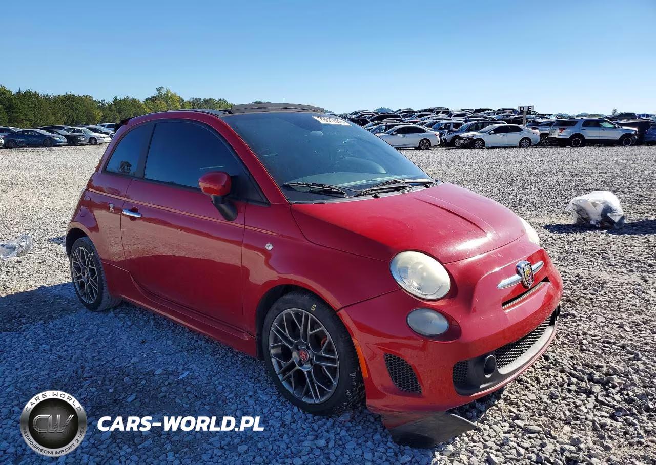 2015 Fiat 500 Abarth VIN:3C3CFFJH4FT570862 - 4