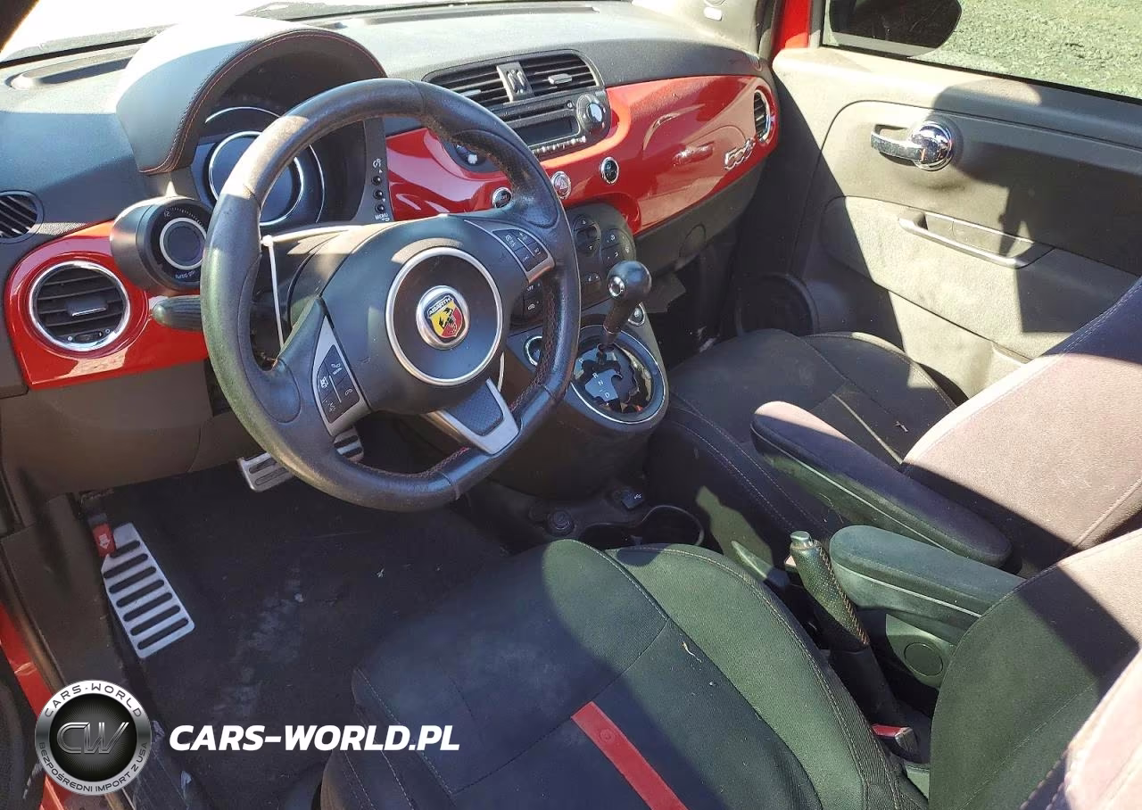 2015 Fiat 500 Abarth VIN:3C3CFFJH4FT570862 - 8