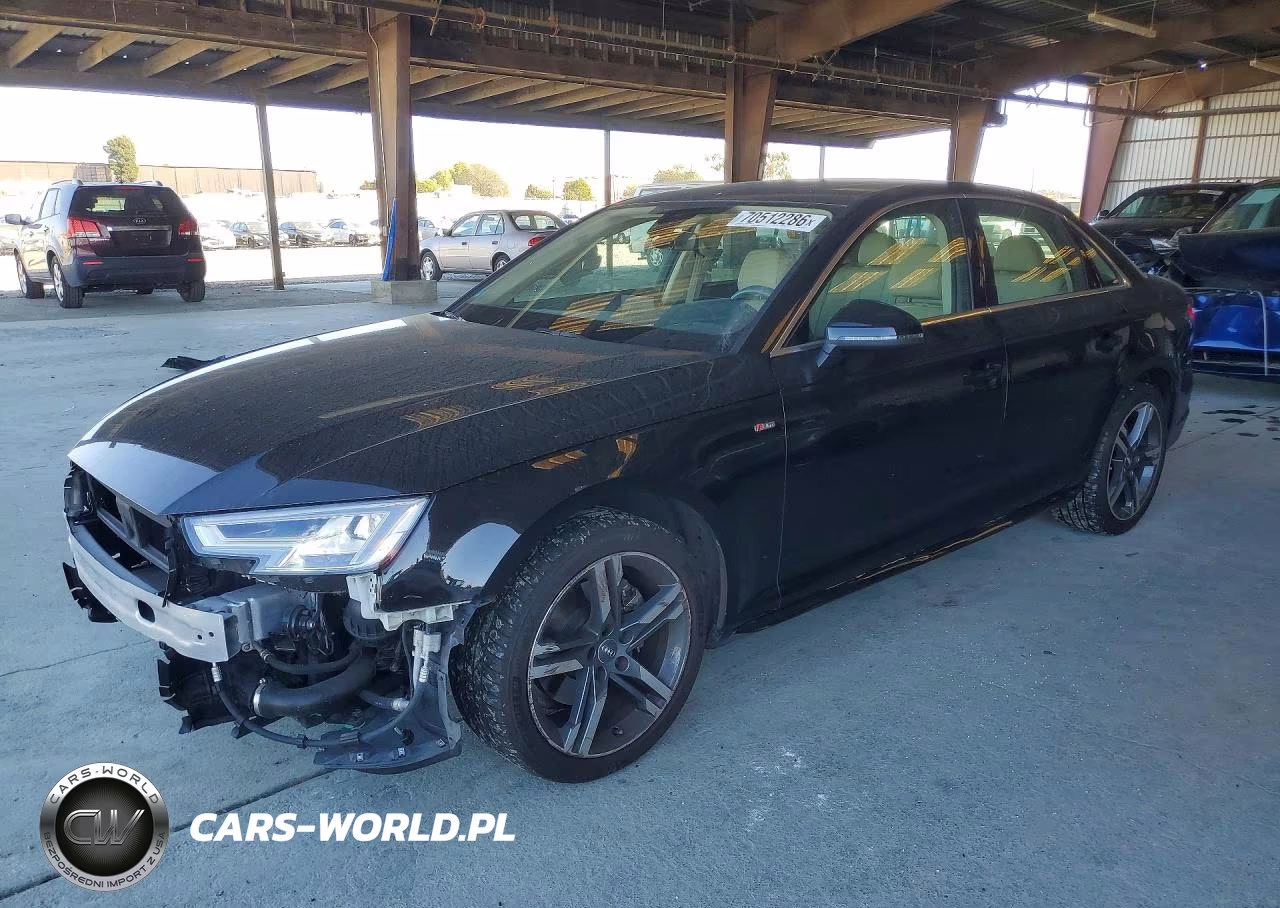 2017 Audi A4 Ultra Premium Plus VIN:WAULMAF47HN072178 - 1