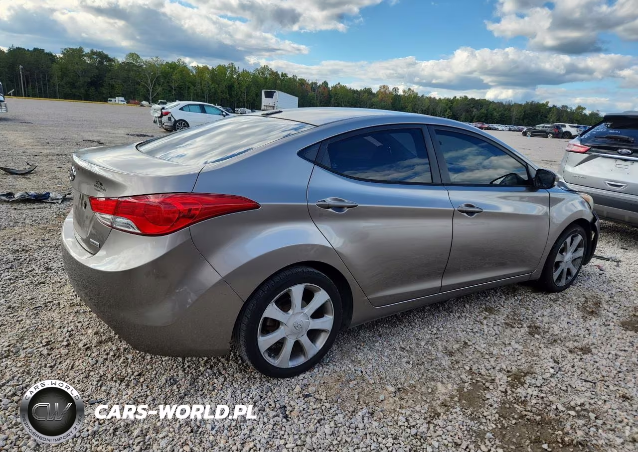 2013 Hyundai Elantra Limited VIN:5NPDH4AE1DH155080 - 3