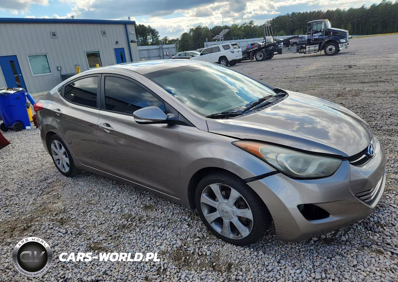 2013 Hyundai Elantra Limited VIN:5NPDH4AE1DH155080 - 4