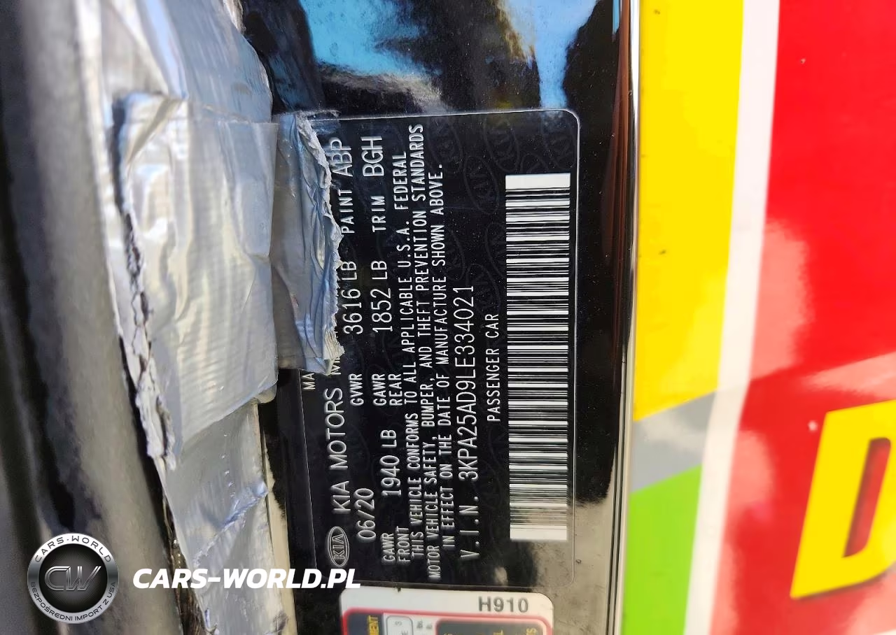 2020 Kia Rio 5-Door S VIN:3KPA25AD9LE334021 - 13