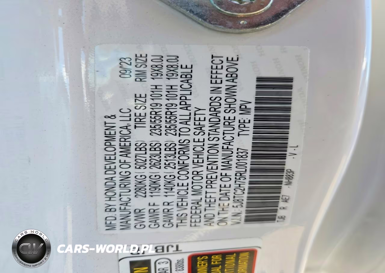 2024 Acura Rdx Advance VIN:5J8TC2H75RL001837 - 14
