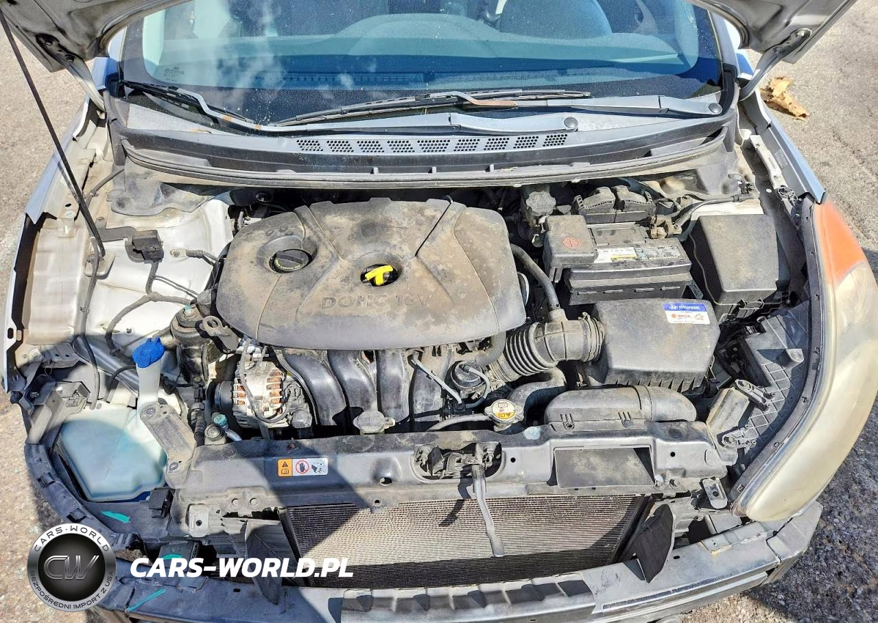 2012 Hyundai Elantra Gls VIN:KMHDH4AE8CU419945 - 11