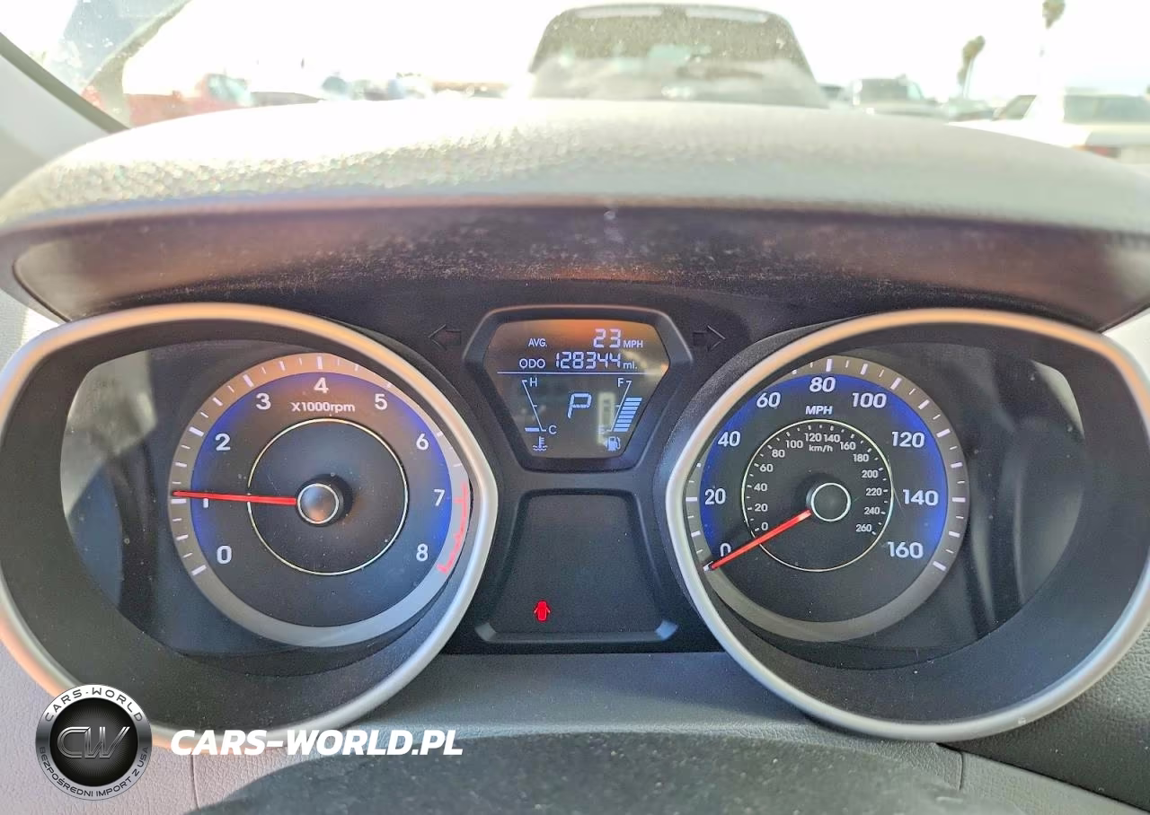 2012 Hyundai Elantra Gls VIN:KMHDH4AE8CU419945 - 9
