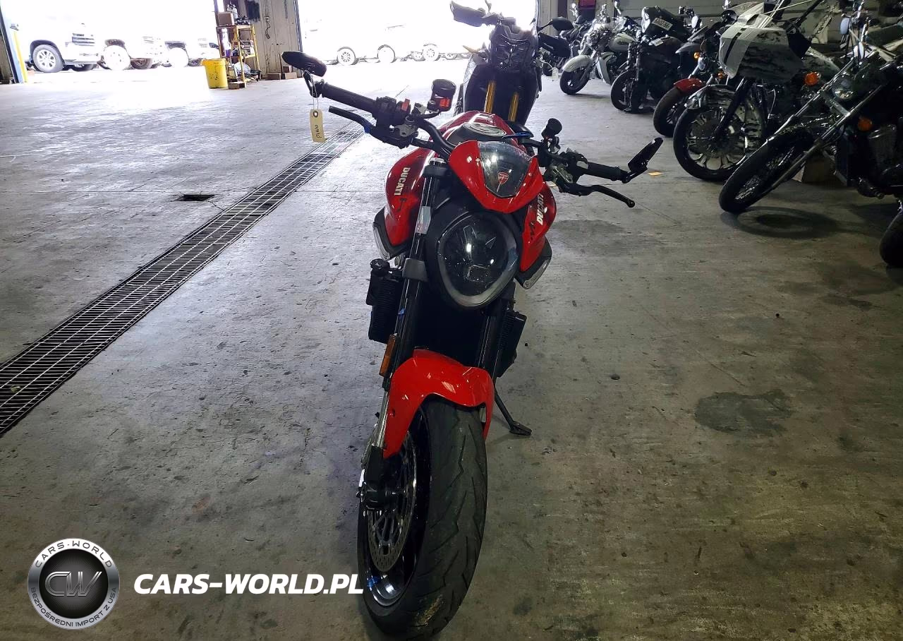 2024 Ducati Monster VIN:ZDMMAMDT6RB009303 - 2