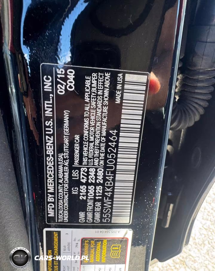 2015 Mercedes-Benz C 300 4Matic VIN:55SWF4KB4FU052464 - 13