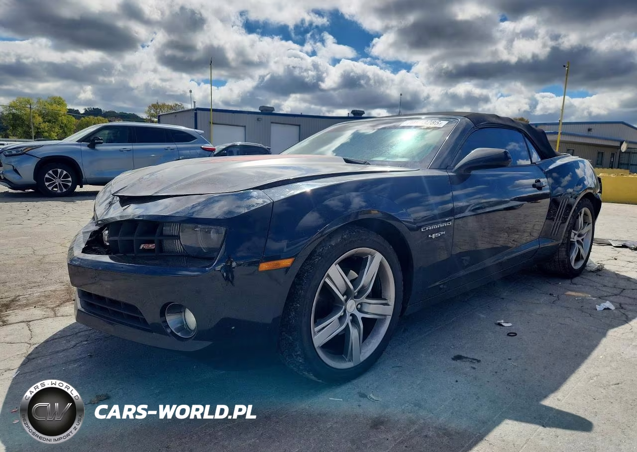 2012 Chevrolet Camaro Lt VIN:2G1FC3D34C9108860 - 1