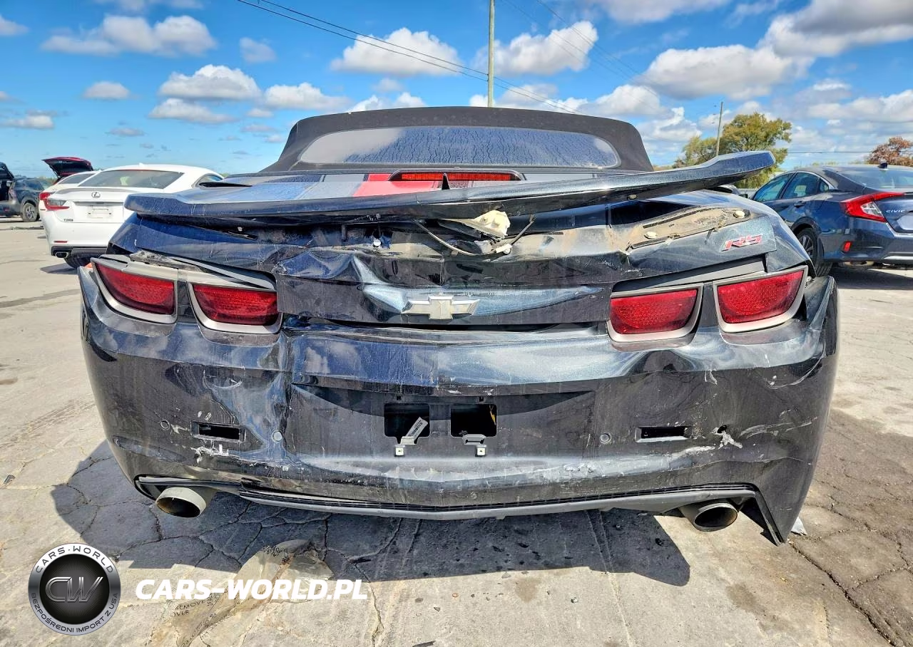 2012 Chevrolet Camaro Lt VIN:2G1FC3D34C9108860 - 6