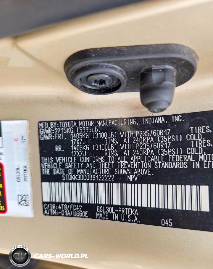 2011 Toyota Sienna Le VIN:5TDKK3DC0BS122222 - 13
