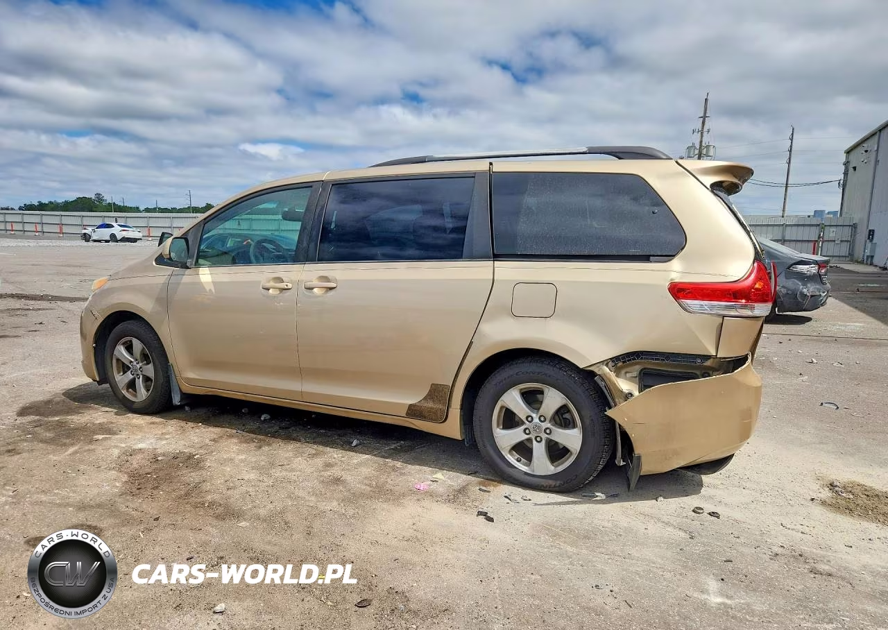 2011 Toyota Sienna Le VIN:5TDKK3DC0BS122222 - 2