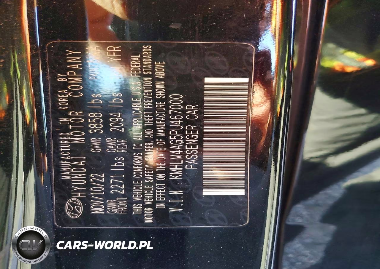 2023 Hyundai Elantra Sel VIN:KMHLM4AG5PU467000 - 13