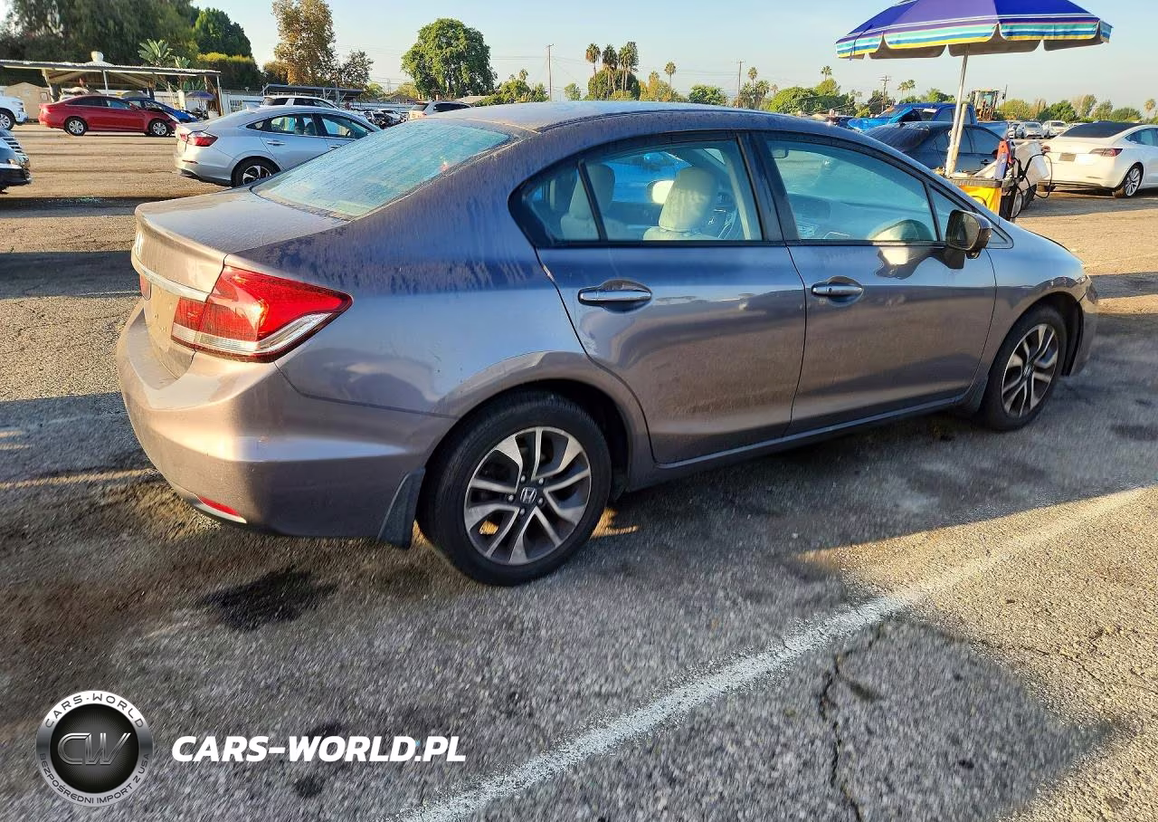 2015 Honda Civic Ex VIN:19XFB2F8XFE098418 - 3