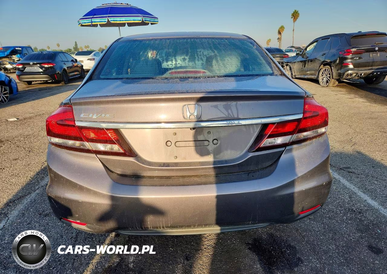 2015 Honda Civic Ex VIN:19XFB2F8XFE098418 - 6