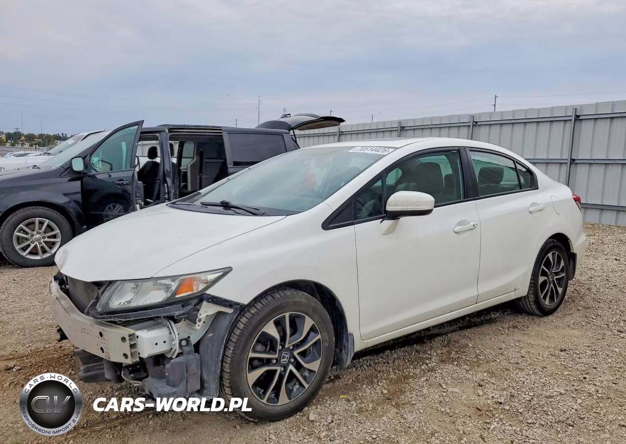 2014 Honda Civic Ex VIN:19XFB2F88EE051869 - 1
