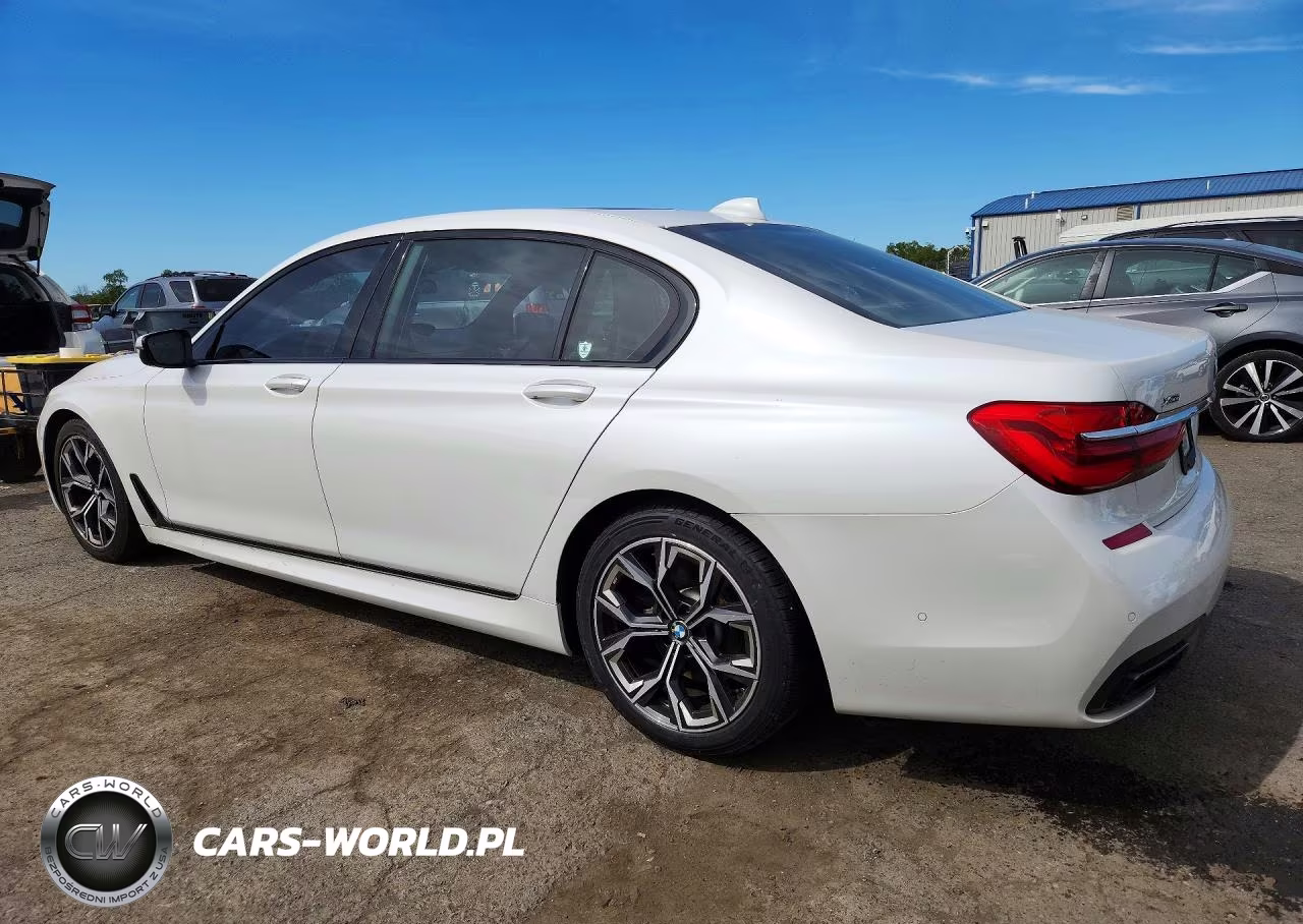 2017 BMW 740 Xi VIN:WBA7E4C53HGU99228 - 2