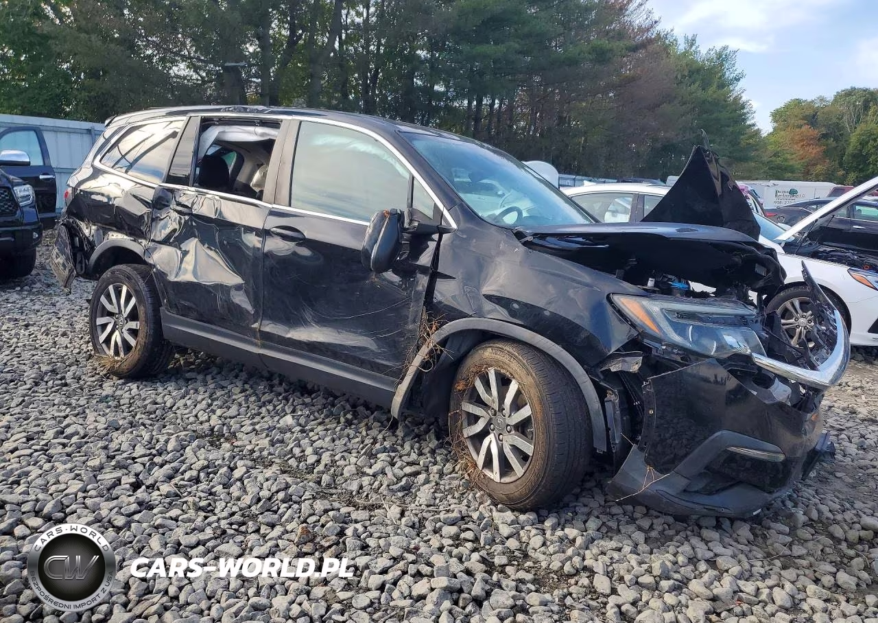 2020 Honda Pilot Exl VIN:5FNYF6H56LB022286 - 4