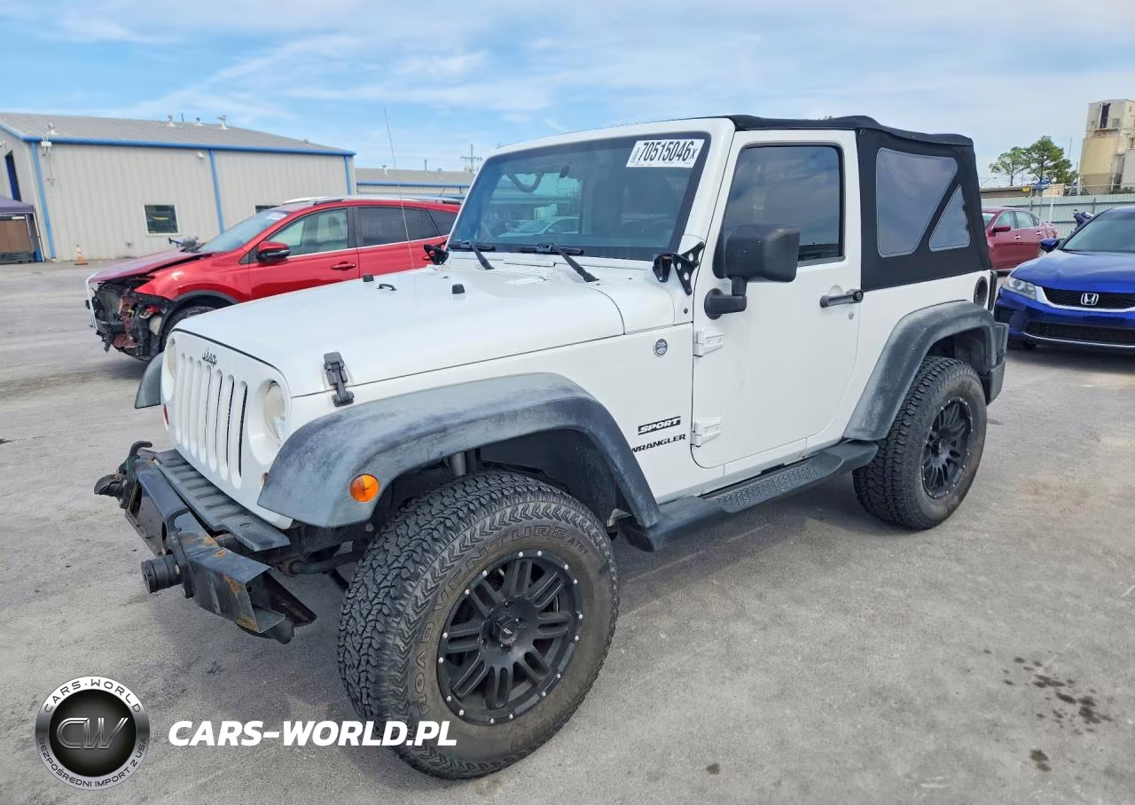 2012 Jeep Wrangler Sport VIN:1C4GJWAG9CL162500 - 1