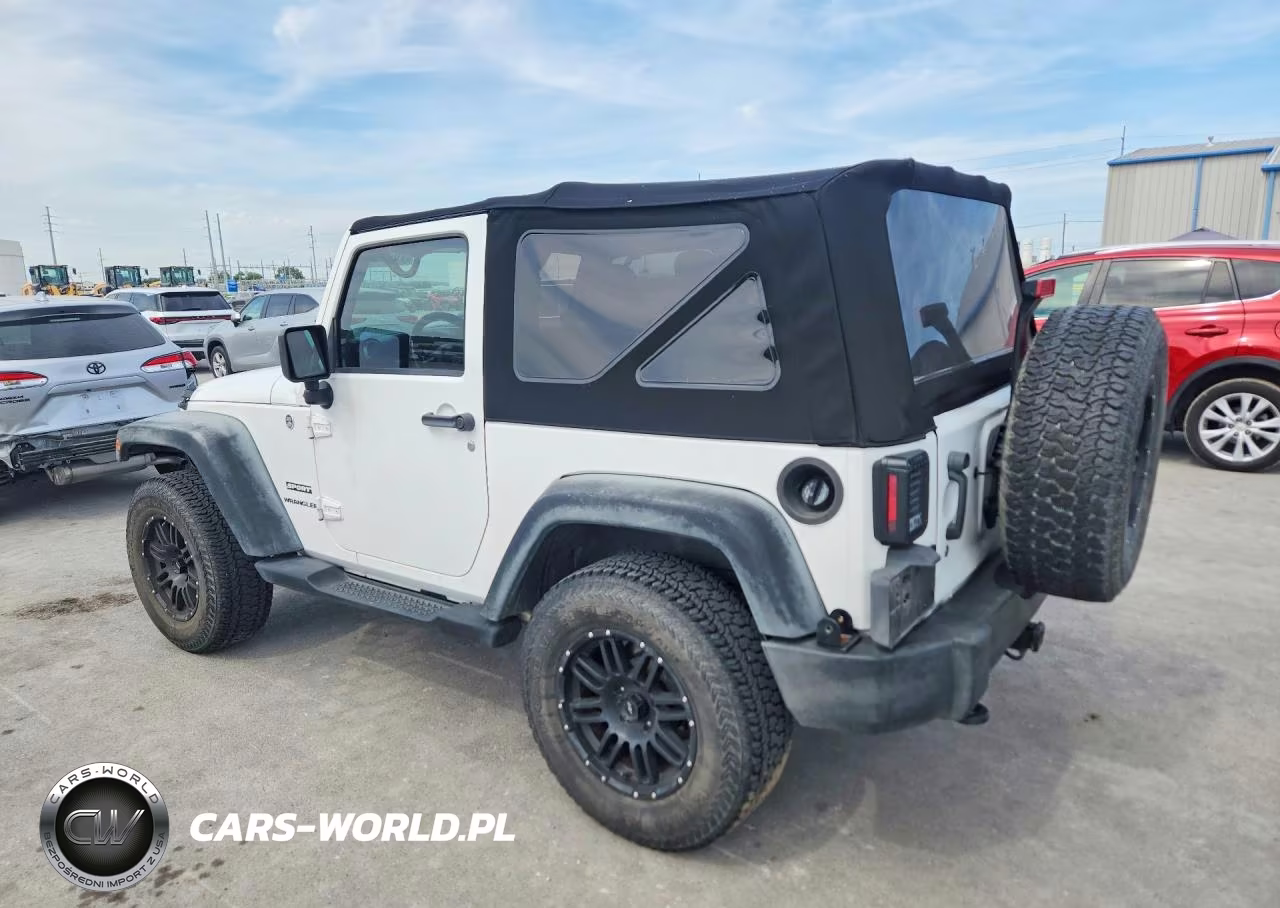 2012 Jeep Wrangler Sport VIN:1C4GJWAG9CL162500 - 2