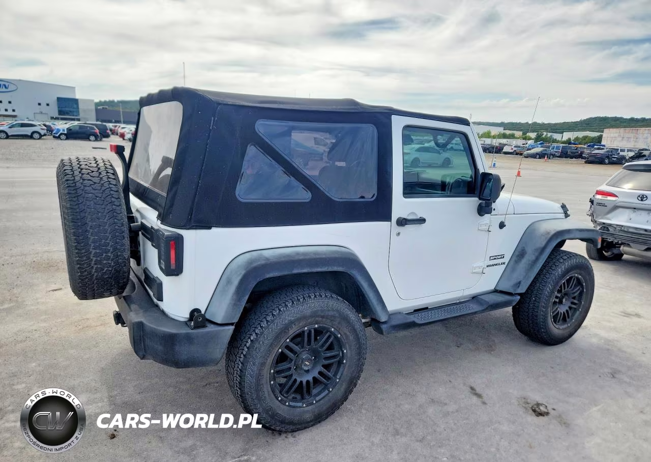 2012 Jeep Wrangler Sport VIN:1C4GJWAG9CL162500 - 3