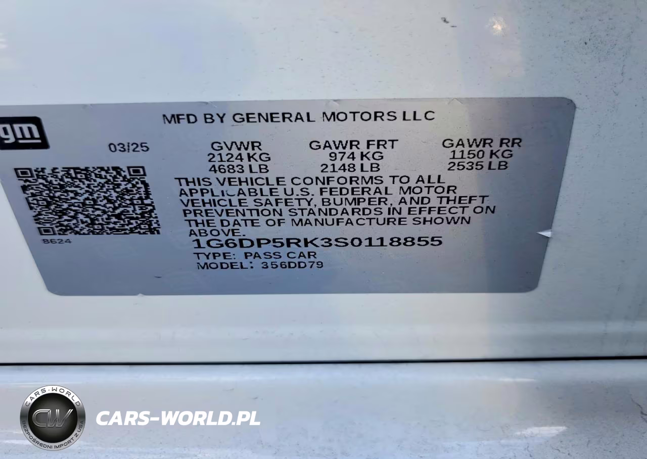 2025 Cadillac Ct5 Sport VIN:1G6DP5RK3S0118855 - 13