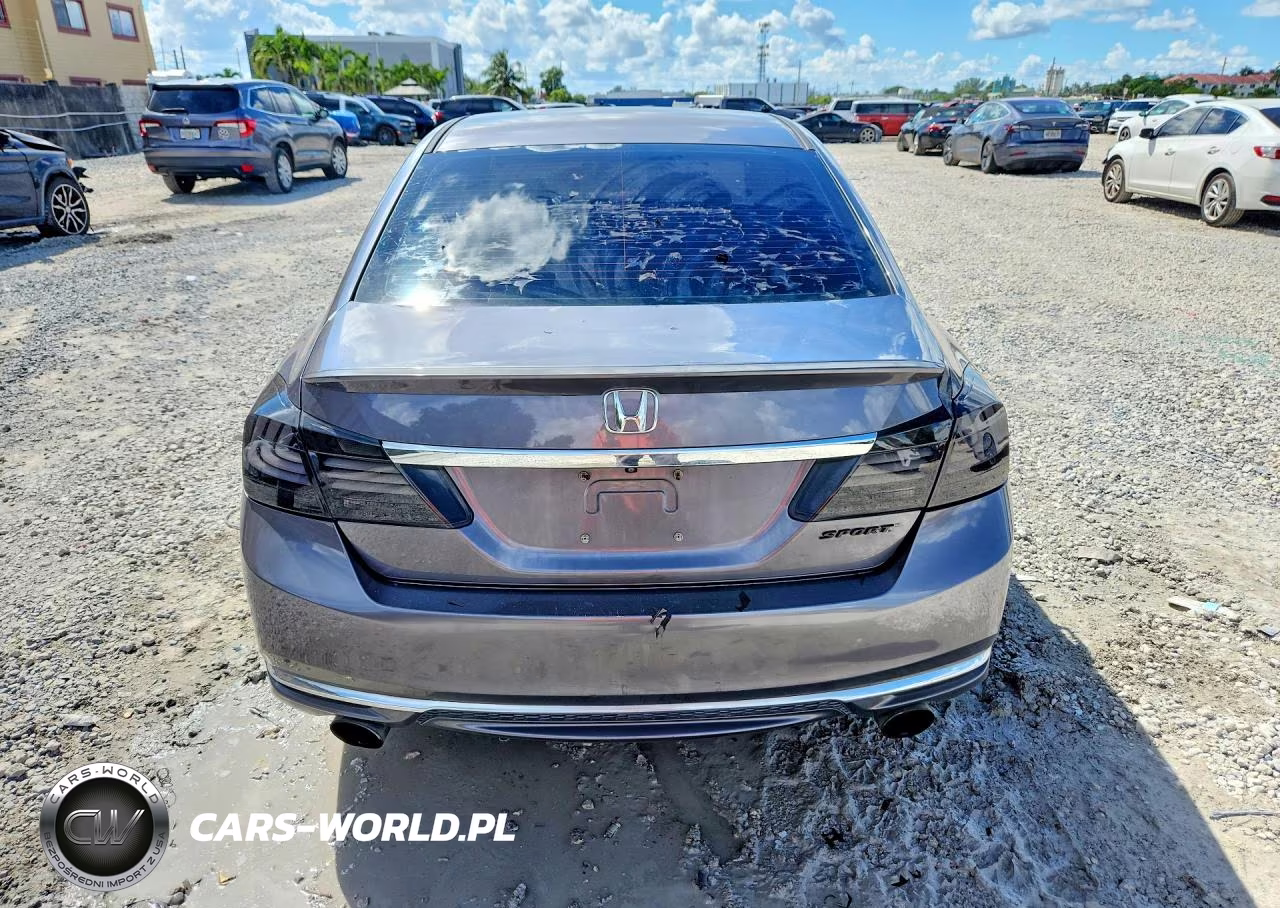 2016 Honda Accord Sport VIN:1HGCR2F50GA236722 - 6