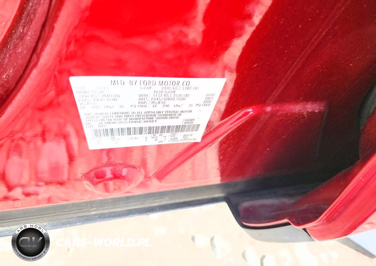 2013 Ford Edge Limited VIN:2FMDK3KC7DBE30581 - 13